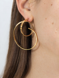 Isa earring yellow vermeil one size