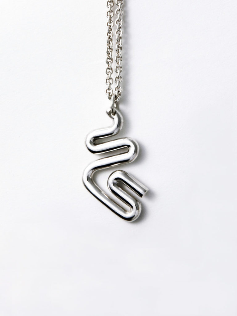 Jazz pendant silver for men and women