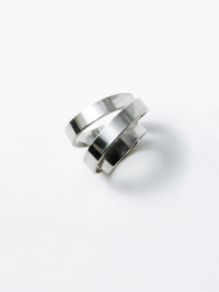 Spring ring silver for men and women