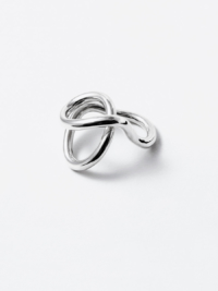 Flow ring silver