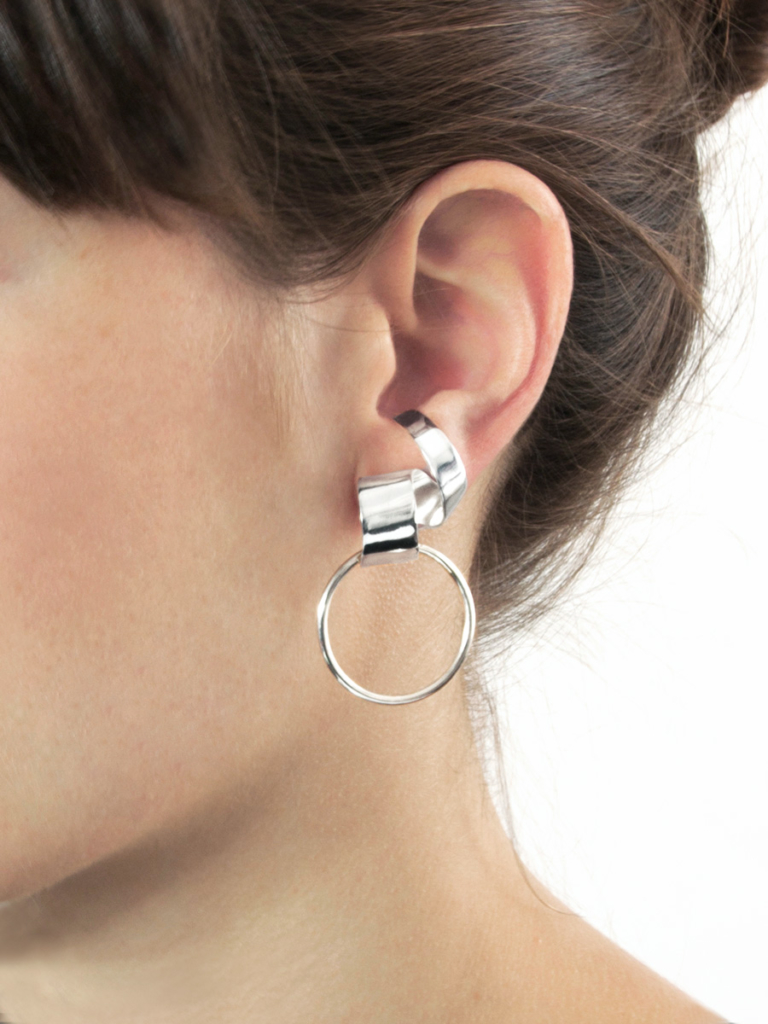 Lepic & Loop Small earring silver