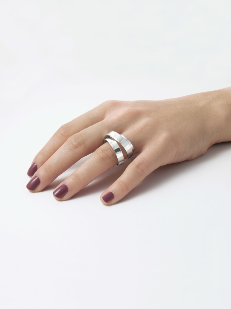 Spring ring silver