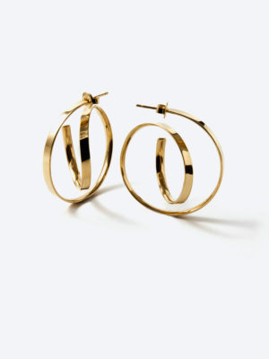 Montmartre earrings yellow vermeil