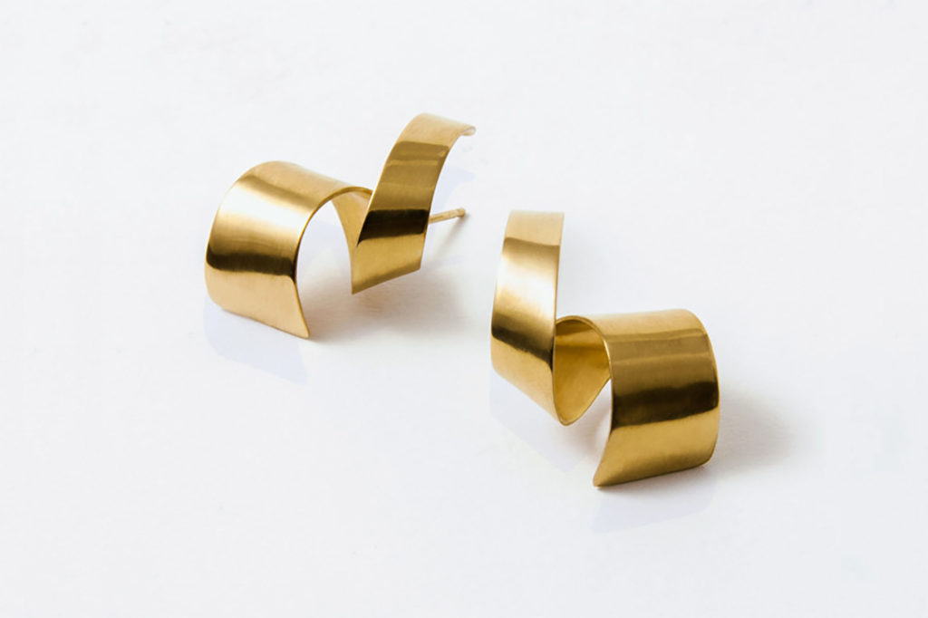 Lepic earrings yellow vermeil